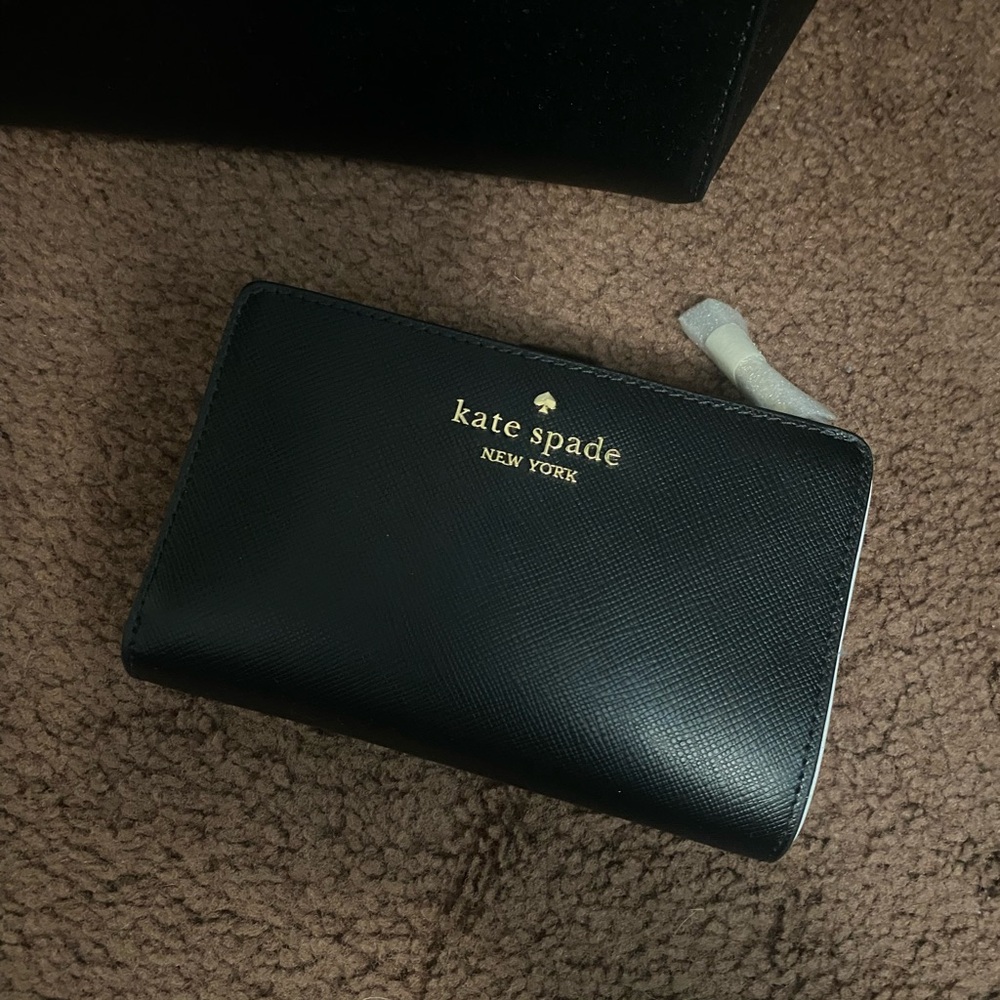 Kate Spade Black Leather Wallet